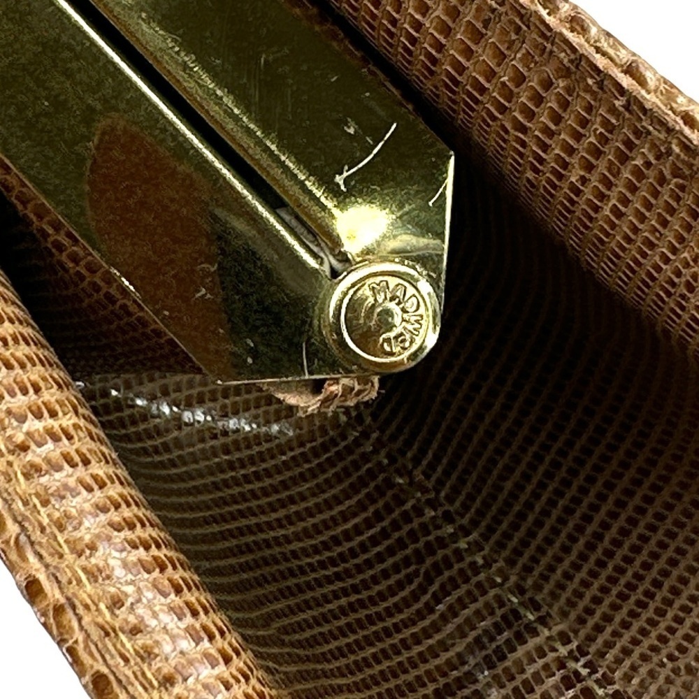 Vintage 1950s 1960s Reptile Skin Top Handle Structured Frame Purse Mad Men Era - Picture 10 of 14